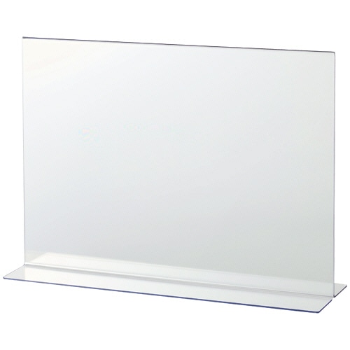 ＴＡＮＯＳＥＥ　再生ＰＥＴサインスタンド　両面用　Ａ４ヨコ　１個