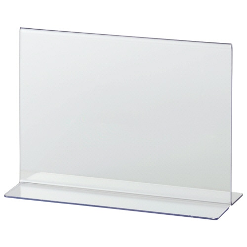 ＴＡＮＯＳＥＥ　再生ＰＥＴサインスタンド　両面用　Ａ６ヨコ　１個