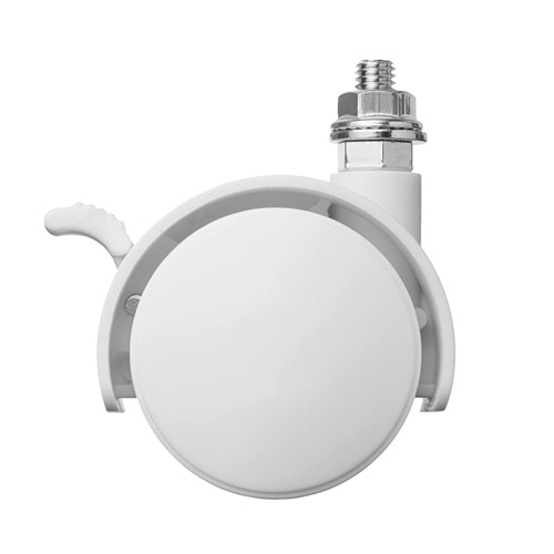 天馬　Ｆｉｔｓ　フィッツネジ式キャスター　ＣＳＳ－４０　ホワイト　１パック（４個）