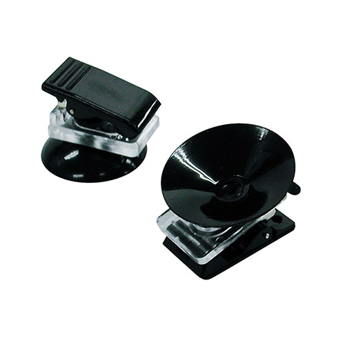 共栄プラスチック　クリックス吸盤付　ブラック　Ｐ－２０Ｑ－３０－ＢＬ　１パック（３０個）