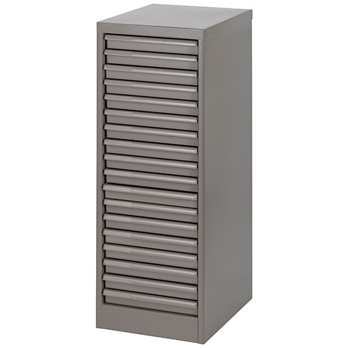 ナカバヤシ　アバンテＶ２　フロアケース　カラートレータイプ　Ａ４タテ　浅１８段　モカブラウン　ＡＦ－１８　１台