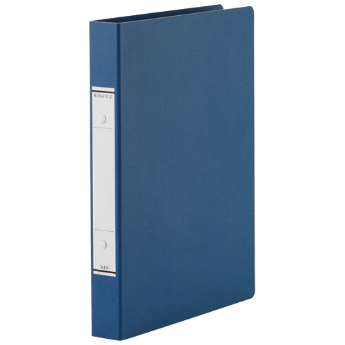 ＴＡＮＯＳＥＥ　ＯリングファイルＮ（紙表紙）　Ａ４タテ　２穴　２２０枚収容　リング内径２７ｍｍ　背幅３６ｍｍ　青　１冊