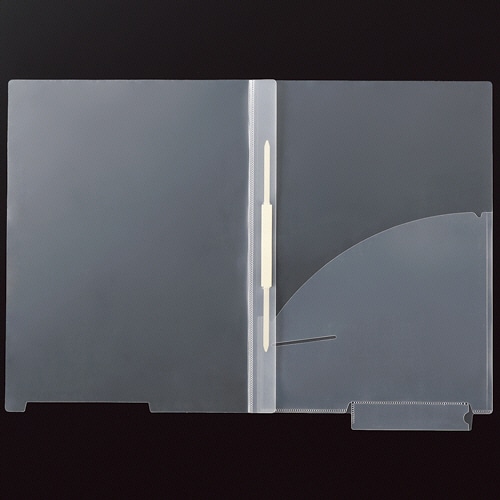 セキセイ　ＫＡＲＴＥ－ＲＡＮ　カルテホルダー　ファスナー付　Ａ４ヨコ　下見出し　ＫＲＴ－１３１２－００　１パック（５０枚）