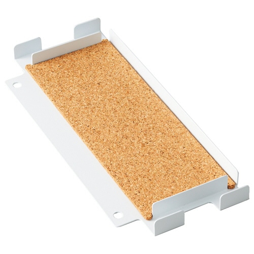 リヒトラブ　サイドトレー　ＭＤＦ机上台・スリム専用　ホワイト　Ａ－８０３０－０　１台