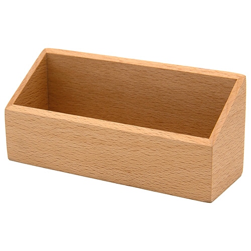 クルーズ　木製カタログケース　名刺サイズ　ヨコ　ＭＫ－６０６　１個