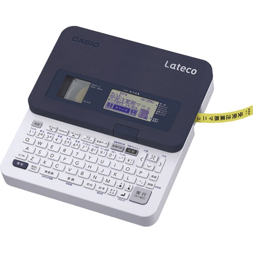 カシオ ラベルライター「ラテコ」 テープ付セットモデル EC-K10SET 1台