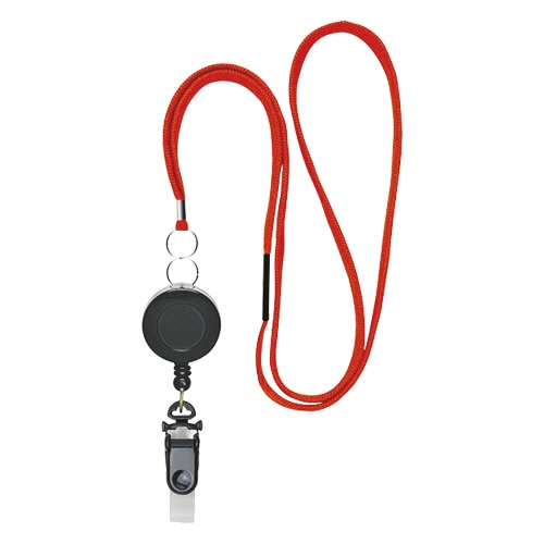 ソニック リール式吊り下げひも 赤 NF-569-R 1本