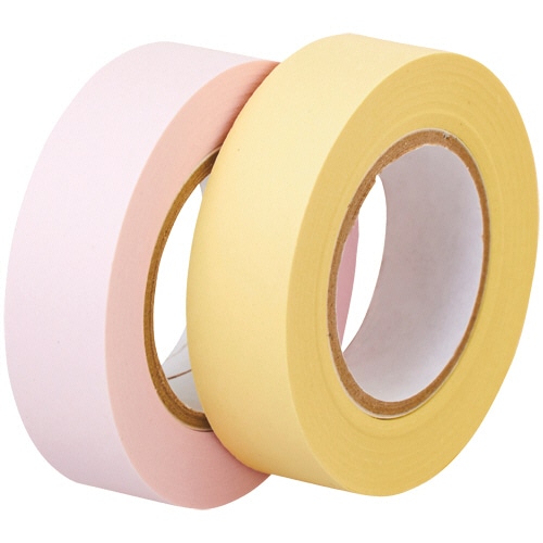 3M ポスト・イット 全面粘着ロール 詰替用 12mm幅 イエロー・ピンク PTR-R12YP 1パック(2巻)