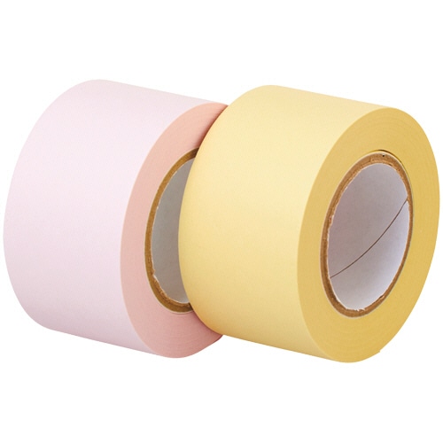 3M ポスト・イット 全面粘着ロール 詰替用 25mm幅 イエロー・ピンク PTR-R25YP 1パック(2巻)