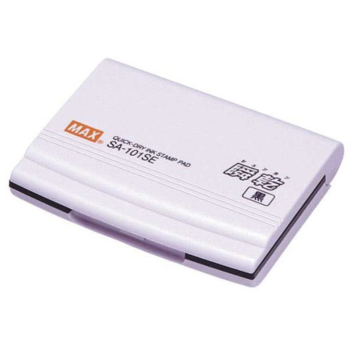 マックス 瞬乾スタンプ台 小形 黒 SA-101SE 1個