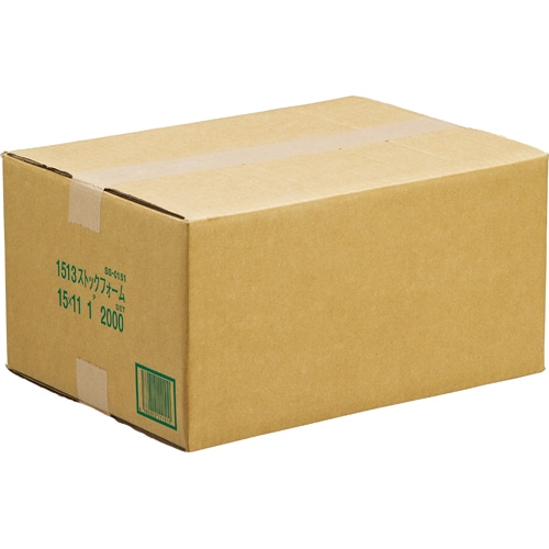 日本電算機用品 罫入ストックフォーム 15×11インチ 3ライン入 1箱(2000折)