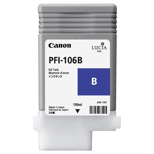 キヤノン インクタンク PFI-106B 顔料ブルー 130mL 6629B001 1個