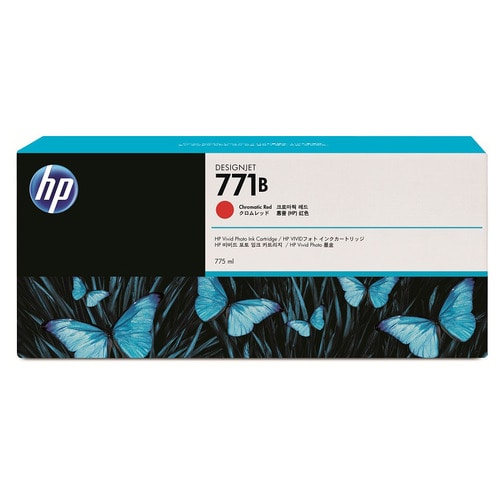 HP HP771B インクカートリッジ クロムレッド 775mL 顔料系 B6Y00A 1個