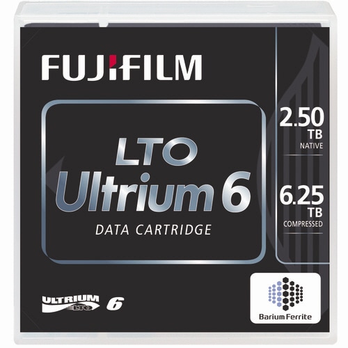 富士フイルム LTO Ultrium6 データカートリッジ 2.5TB/6.25TB LTO FB UL-6 2.5T J 1巻