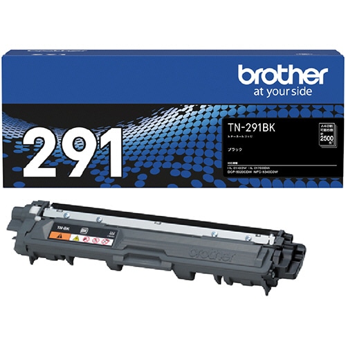 ブラザー トナーカートリッジ ブラック TN-291BK 1個