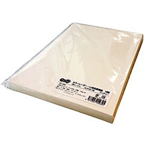 TANOSEE カラーレーザー・IJ用名刺用紙 10面 アイボリー 1冊(100シート)