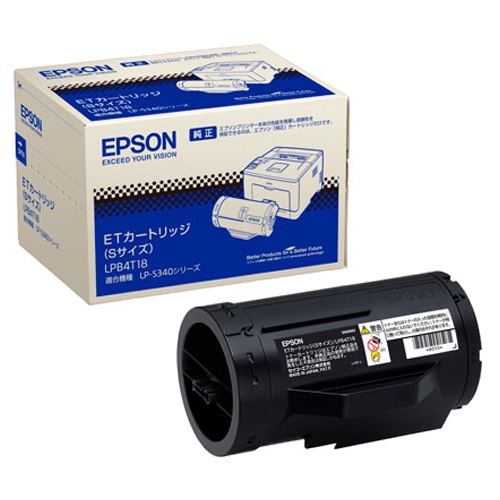 エプソン ETカートリッジ Sサイズ LPB4T18 1個