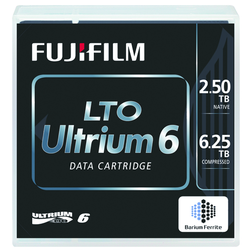 富士フイルム LTO Ultrium6 データカートリッジ バーコードラベル(縦型)付 2.5TB/6.25TB LTO FB UL-6 OREDPX5T 1パ