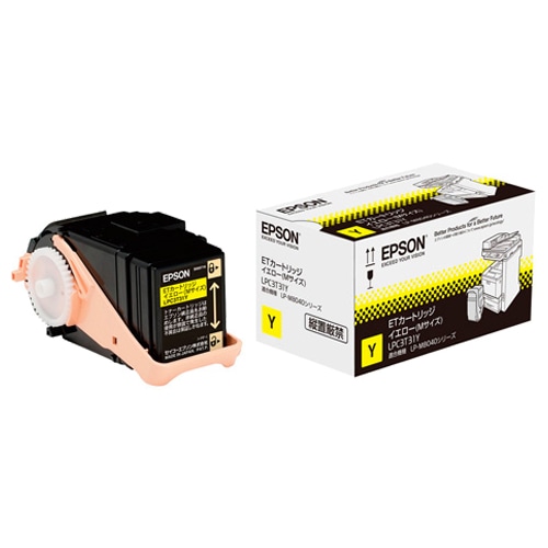 エプソン ETカートリッジ イエロー Mサイズ LPC3T31Y 1個