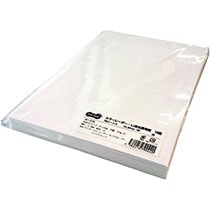 TANOSEE カラーレーザー・IJ用名刺用紙 10面 白 厚口 1冊(100シート)