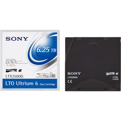 ソニー LTO Ultrium6 データカートリッジ 2.5TB/6.25TB LTX2500GR 1巻
