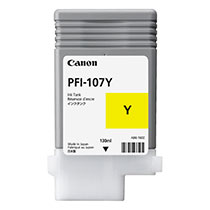 キヤノン インクタンク PFI-107Y 染料イエロー 130mL 6708B001 1個