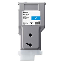 キヤノン インクタンク PFI-207C 染料シアン 300mL 8790B001 1個