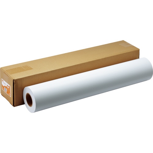 TANOSEE インクジェット用フォト半光沢紙 RCベース 24インチロール 610mm×30.5m 2インチ紙管 1本