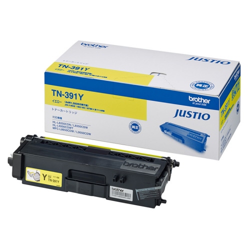 ブラザー トナーカートリッジ イエロー TN-391Y 1個