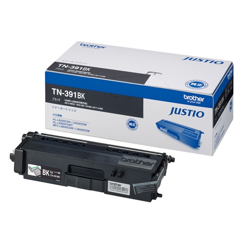 ブラザー トナーカートリッジ ブラック TN-391BK 1個