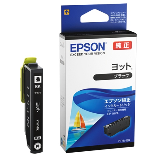 エプソン インクカートリッジ ヨット ブラック YTH-BK 1個