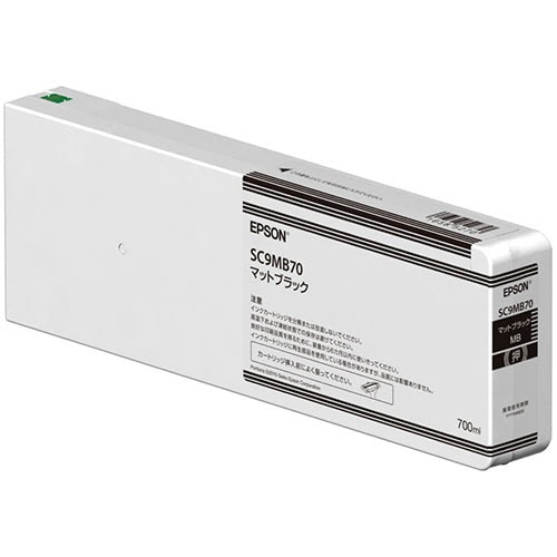 エプソン インクカートリッジ マットブラック 700ml SC9MB70 1個