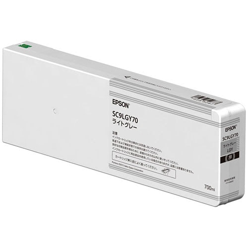エプソン インクカートリッジ ライトグレー 700ml SC9LGY70 1個
