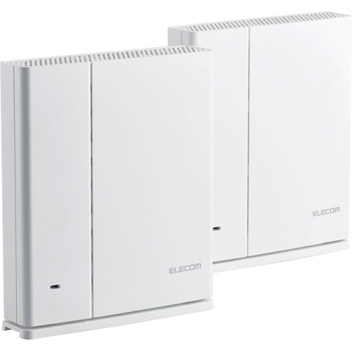 エレコム Wi-Fi 5(11ac) 867+400Mbps e-Meshスターターキット WMC-DLGST2-W 1台