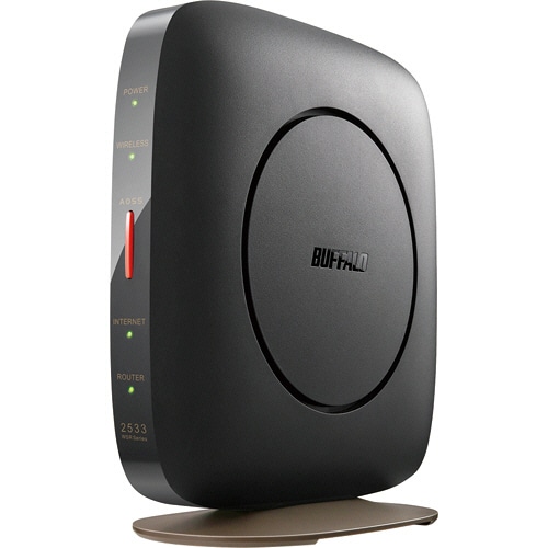 バッファロー AirStation 無線LAN親機 11ac/n/a/g/b 1733+800Mbps ブラック WSR-2533DHP3-BK 1台