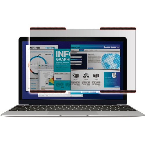 エレコム 吸着式のぞき見防止フィルター 12.5型ワイド(16:9)用 EF-PFNS125W 1枚