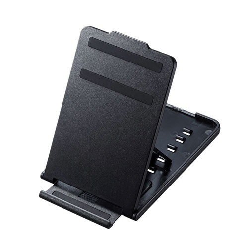 サンワサプライ 折り畳みスマートフォン・タブレットスタンド ブラック PDA-STN33BK 1個