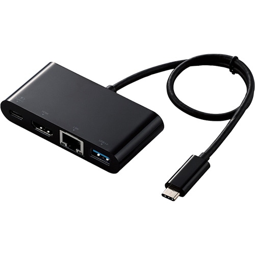 エレコム USB Type-C接続ドッキングステーション(HDMI) ブラック DST-C09BK 1個