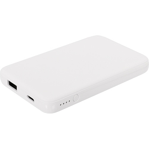 オウルテック 小型軽量モバイルバッテリー 5000mAh ホワイト OWL-LPB5012-WH 1個