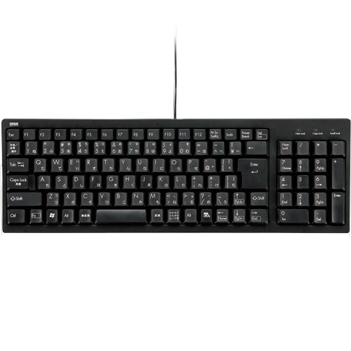 サンワサプライ コンパクトキーボード ブラック SKB-KG2BKN2 1台