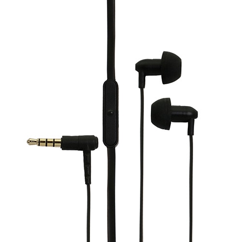 オウルテック ステレオインナーイヤーイヤホン ブラック 120cm OWL-EPMC03-BK 1個