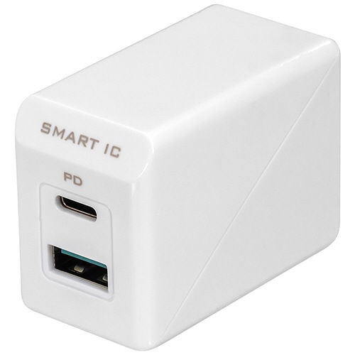 オウルテック PD18W対応 AC充電器 ホワイト OWL-APD18C1A1-WH 1個