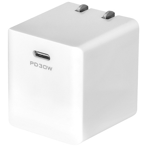 オウルテック PD30W対応 AC充電器 ホワイト OWL-APD30C1-WH 1個