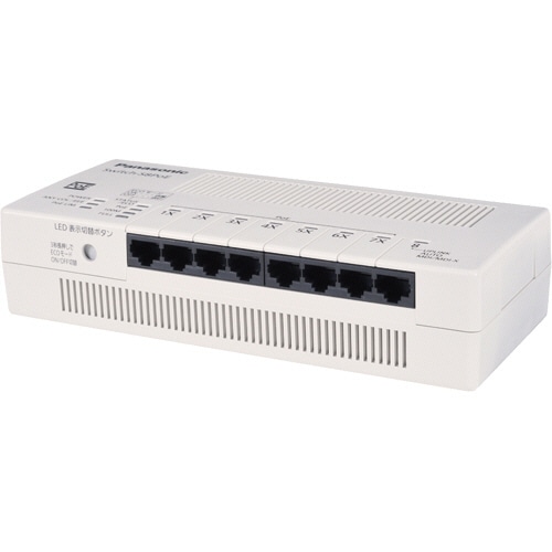 パナソニックEWネットワークス レイヤ2 PoE給電スイッチングハブ Switch-S8PoE 8ポート PN210899 1台