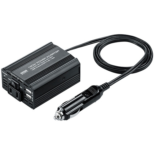 サンワサプライ カーインバーター 120W CAR-CHR80AC 1個