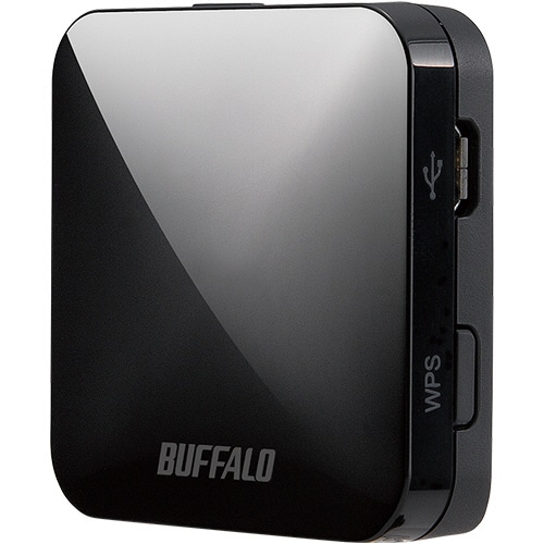 バッファロー AirStation 無線LAN親機 11ac/n/a/g/b 433+150Mbps ブラック WMR-433W2-BK 1台
