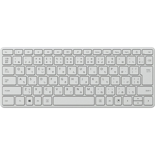 マイクロソフト デザイナー コンパクトキーボード グレイシア 21Y-00049 1台