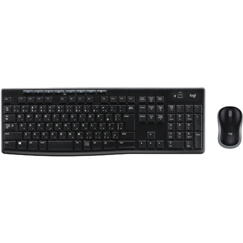 ロジクール ワイヤレスコンボ MK270 ブラック MK270B 1組