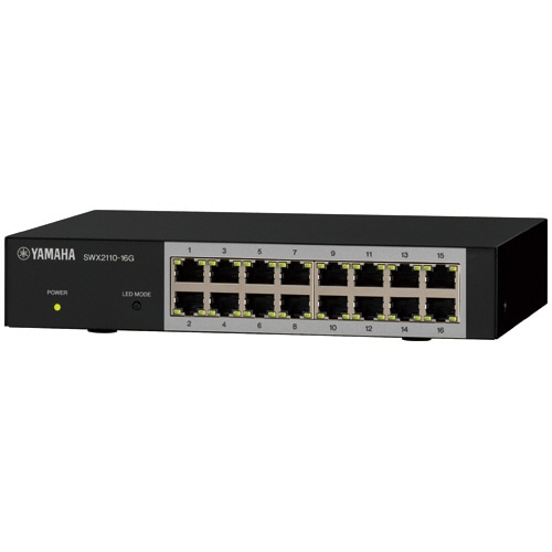 ヤマハ シンプルL2スイッチ 16ポート SWX2110-16G 1台