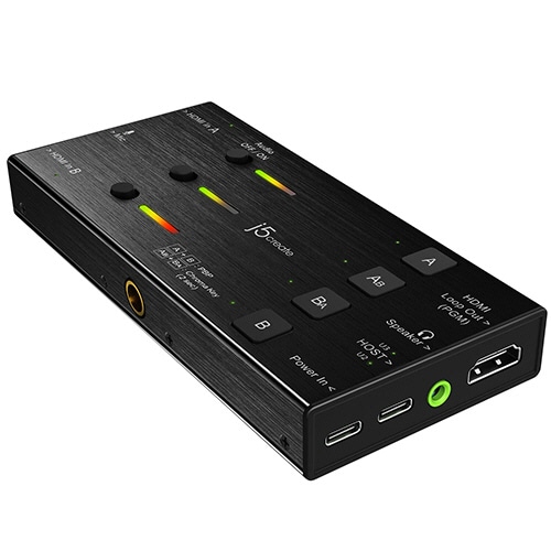 j5 Create デュアルHDMIキャプチャーボード ブラック JVA06 1個